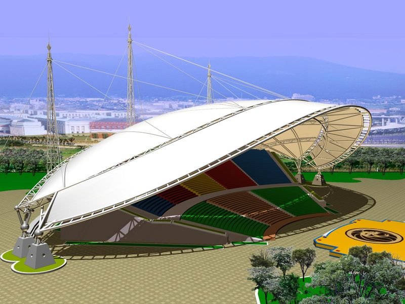 忻州体育场膜结构